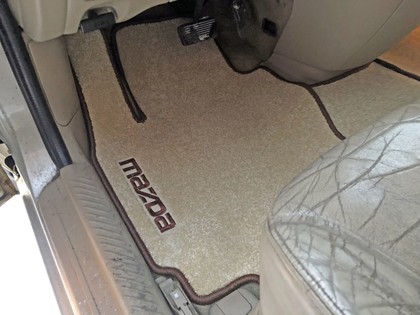 Ворсовые коврики на Mazda MPV II 1999 - 2006 в Саратове