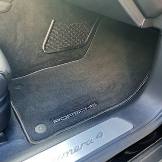Ворсовые коврики на Porsche Panamera II 2016 - 2023 в Саратове