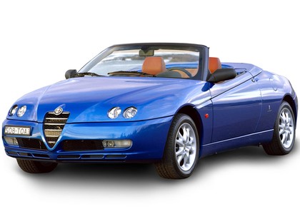 Ворсовые коврики на Alfa Romeo Spider (916) 1995 - 2005 в Саратове