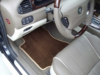 Ворсовые коврики на Jaguar S-Type 1998 - 2008 в Саратове