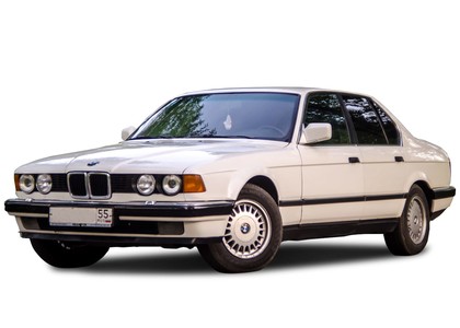 Ворсовые коврики на BMW 7 (E32) 1986 - 1995 в Саратове