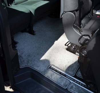 Ворсовые коврики на Mercedes V-класс (W447) 2014 - 2025 в Саратове