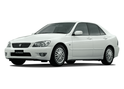 Ворсовые коврики на Toyota Altezza 1998 - 2005 в Саратове
