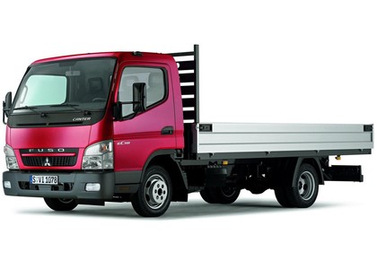 Ворсовые коврики на Mitsubishi Fuso Canter VII широкая кабина 2002 - 2017 в Саратове