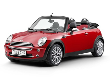 Ворсовые коврики на Mini Cooper Cabrio (R52) 2001 - 2008 в Саратове