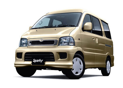 Ворсовые коврики на Toyota Sparky 2000 - 2003 в Саратове