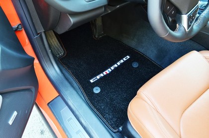 Ворсовые коврики на Chevrolet Camaro VI 2015 - 2024 в Саратове