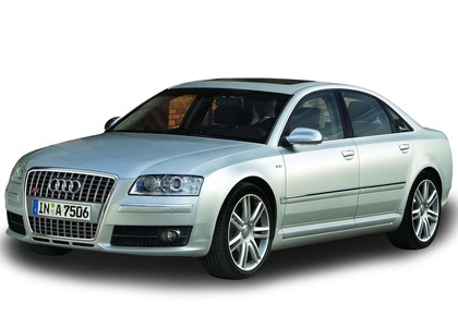 Ворсовые коврики на Audi S8 (D3) 2006 - 2011 в Саратове