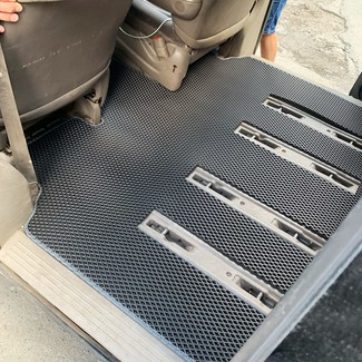 Ворсовые коврики на Dodge Caravan (RG) 2000 - 2007 в Саратове