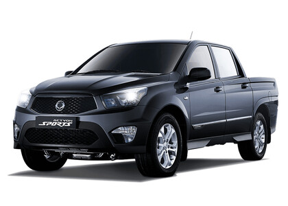 Ворсовые коврики на SsangYong Actyon Sports 2006 - 2016 в Саратове