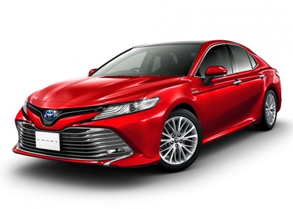Ворсовые коврики на Toyota Camry (XV70) 2017 - 2024 в Саратове