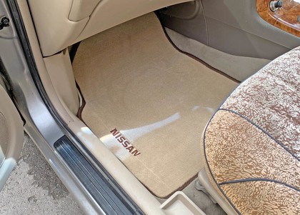 Ворсовые коврики на Nissan Bluebird Sylphy (G10) 2000 - 2006 в Саратове