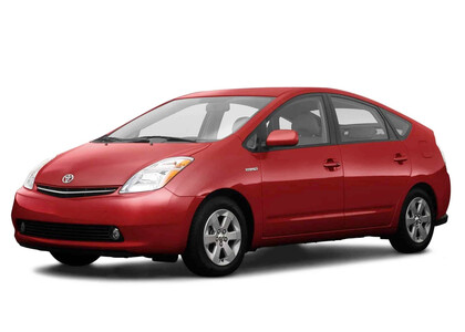 Ворсовые коврики на Toyota Prius (20) 2004 - 2009 в Саратове