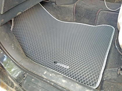 Ворсовые коврики на Toyota Wish I 2003 - 2009 в Саратове