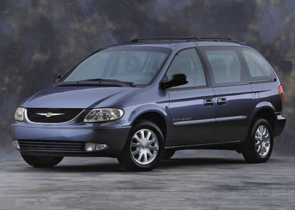 Ворсовые коврики на Chrysler Voyager (RG) 2000 - 2008 в Саратове