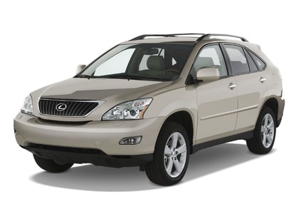 Ворсовые коврики на Lexus RX II 2003 - 2009 в Саратове