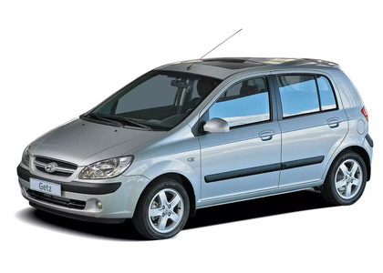 Ворсовые коврики на Hyundai Getz 2002 - 2011 в Саратове