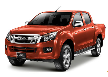 Ворсовые коврики на Isuzu D-max II 2011 - 2021 в Саратове
