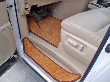 Ворсовые коврики на Toyota Alphard (H20) 2008 - 2015 в Саратове