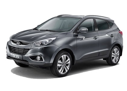 Ворсовые коврики на Hyundai ix35 2010 - 2017 в Саратове