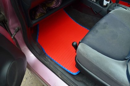Ворсовые коврики на Honda Fit I 2001 - 2007 в Саратове