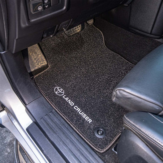 Ворсовые коврики на Toyota Land Cruiser Prado 150 2009 - 2023 в Саратове