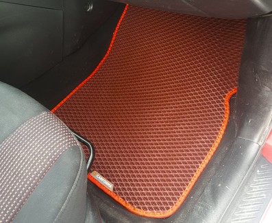 Ворсовые коврики на Mazda 3 2003 - 2009 в Саратове