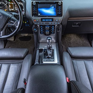 Ворсовые коврики на Toyota Land Cruiser Prado 150 2009 - 2023 в Саратове