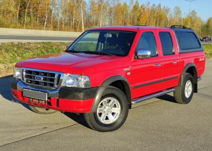 Ворсовые коврики на Ford Ranger I 1998 - 2006 в Саратове