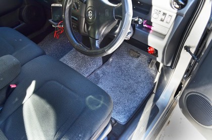 Ворсовые коврики на Toyota Bb I 2000 - 2005 в Саратове