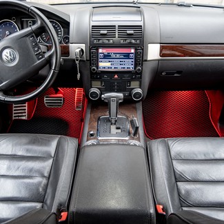 Ворсовые коврики на Volkswagen Touareg I 2002 - 2010 в Саратове