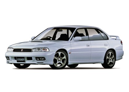 Ворсовые коврики на Subaru Legacy II 1994 - 1999 в Саратове