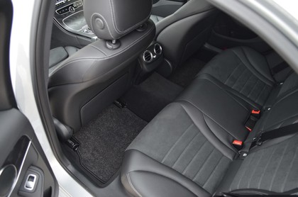 Ворсовые коврики на Mercedes C (W205) 2014 - 2023 в Саратове