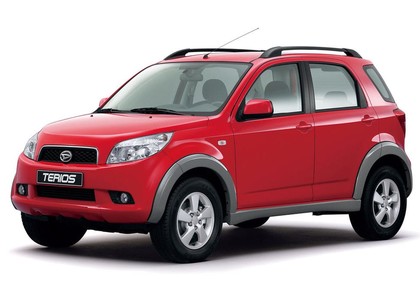 Ворсовые коврики на Daihatsu Terios II 2006 - 2018 в Саратове