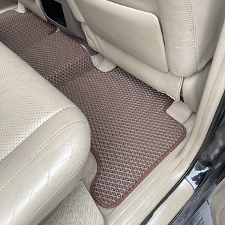 Ворсовые коврики на Toyota Land Cruiser Prado 120 2002 - 2009 в Саратове
