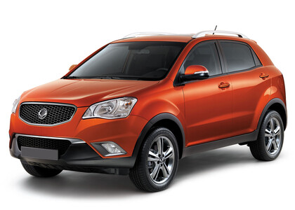Ворсовые коврики на SsangYong Actyon II 2010 - 2021 в Саратове