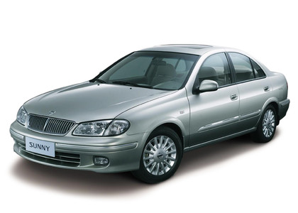 Ворсовые коврики на Nissan Sunny (N16) 2000 - 2005 в Саратове