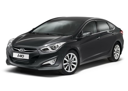 Ворсовые коврики на Hyundai i40 2011 - 2018 в Саратове