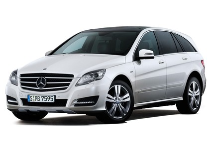 Ворсовые коврики на Mercedes R (W251) 2005 - 2013 в Саратове