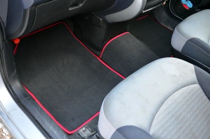 Ворсовые коврики на Mitsubishi Colt VI 2002 - 2012 в Саратове
