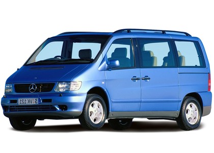 Ворсовые коврики на Mercedes Vito (W638) 1996 - 2003 в Саратове
