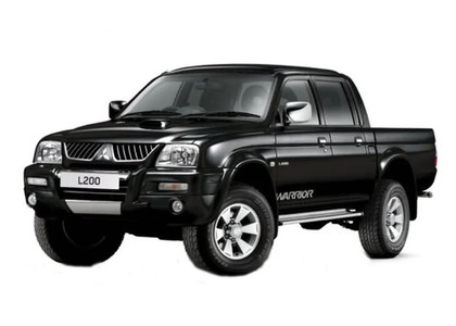 Ворсовые коврики на Mitsubishi L200 III 1996 - 2006 в Саратове