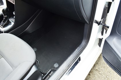 Ворсовые коврики на Volkswagen Polo V 2010 - 2020 в Саратове