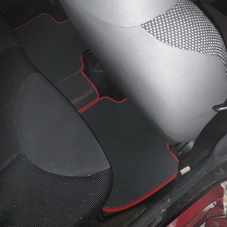 Ворсовые коврики на Peugeot 107 2005 - 2015 в Саратове