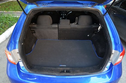 Ворсовые коврики на Subaru Impreza III 2007 - 2012 в Саратове