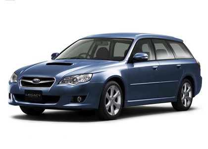 Ворсовые коврики на Subaru Legacy IV 2003 - 2009 в Саратове
