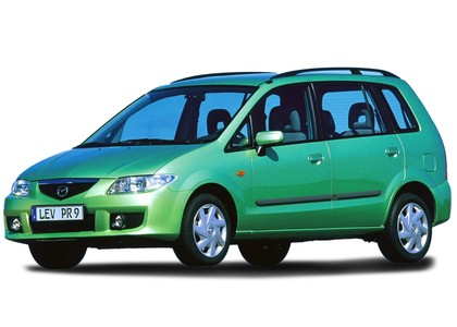 Ворсовые коврики на Mazda Premacy I 1999 - 2005 в Саратове