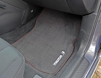 Ворсовые коврики на Mazda 3 2003 - 2009 в Саратове