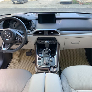 Ворсовые коврики на Mazda CX9 II 2015 - 2025 в Саратове