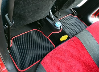 Ворсовые коврики на Chevrolet Aveo I 2002 - 2012 в Саратове